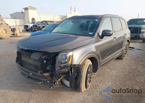 2022 Kia Telluride Sx z USA, uszkodzony, nr VIN 5XYP5DHC7NG257843